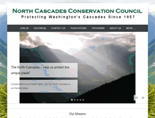 Tablet Screenshot of northcascades.org